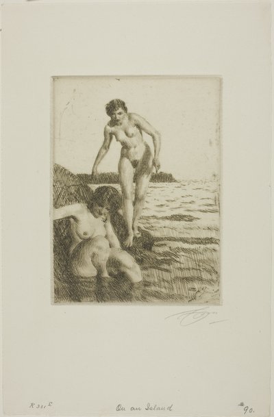 En la isla de Hemsö de Anders Leonard Zorn