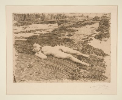 en las arenas de Anders Leonard Zorn