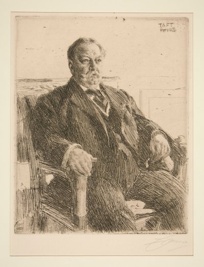 Presidente William H. Taft de Anders Leonard Zorn