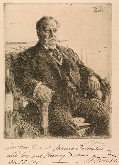 Presidente William Howard Taft de Anders Leonard Zorn