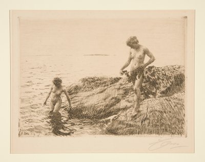 Skerries hacia el mar de Anders Leonard Zorn