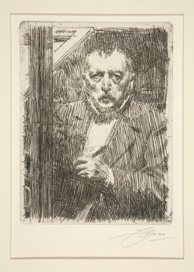 Auto retrato de Anders Leonard Zorn