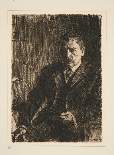 Autorretrato I de Anders Leonard Zorn