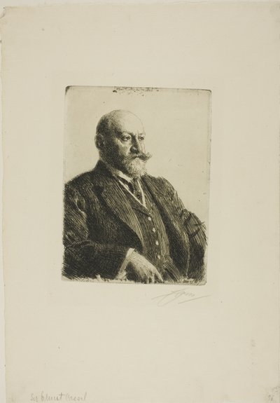 Sir Ernest Cassel de Anders Leonard Zorn