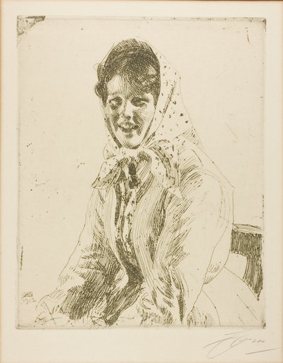 Skerikulla (Una chica Skeri) de Anders Leonard Zorn
