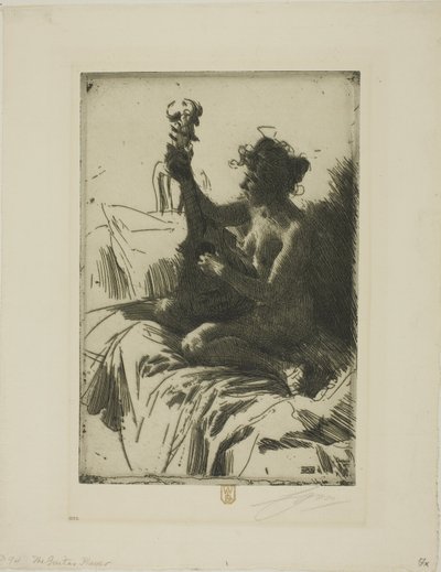 Recuerdo o La guitarra de Anders Leonard Zorn