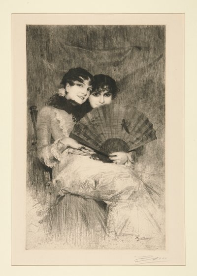 hermanas españolas de Anders Leonard Zorn
