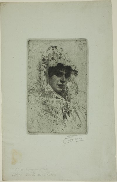 Mujer Española de Anders Leonard Zorn