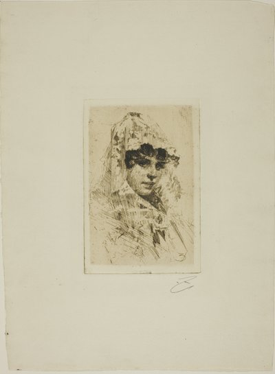 Mujer española de Anders Leonard Zorn