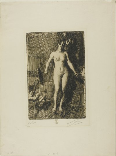 Modelo de pie de Anders Leonard Zorn