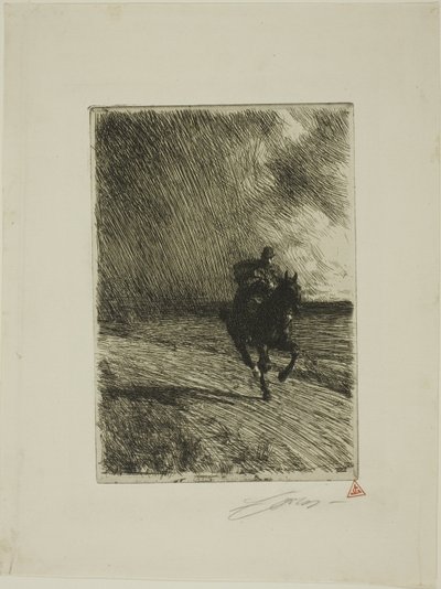 Tormenta de Anders Leonard Zorn