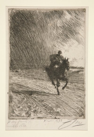 Tormenta de Anders Leonard Zorn