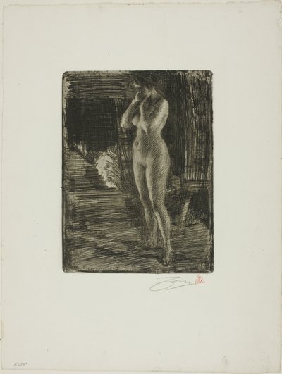 La primera pose de Anders Leonard Zorn