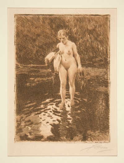 el vado de Anders Leonard Zorn
