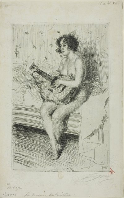 El Guitarrista de Anders Leonard Zorn