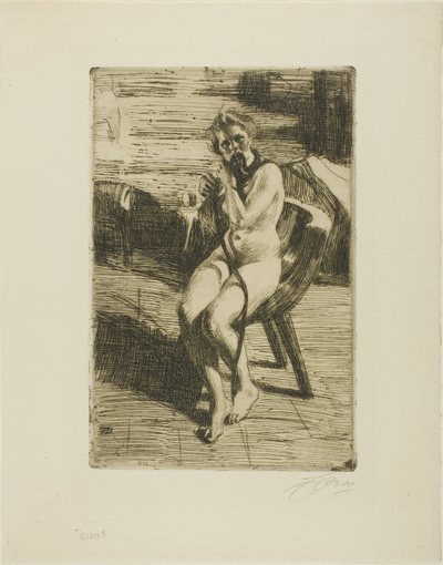 El lazo para el cabello de Anders Leonard Zorn