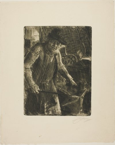 El maestro herrero de Anders Leonard Zorn
