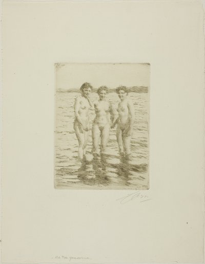 Las tres gracias de Anders Leonard Zorn