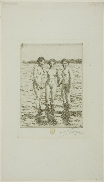 Las Tres Gracias de Anders Leonard Zorn