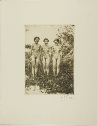 Tres Hermanas de Anders Leonard Zorn