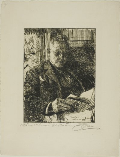 Compañero de Viaje (Sr. Ch. Deering) de Anders Leonard Zorn