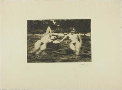 Ninfas del agua de Anders Leonard Zorn
