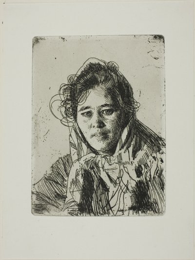 Joven de Mora (Anna de Kråkberg) de Anders Zorn
