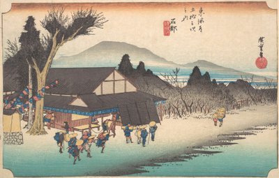 Ishibe, Megawa Sato, ca. 1834 de Ando Hiroshige