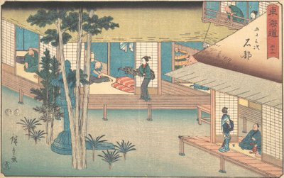Ishibe de Ando Hiroshige