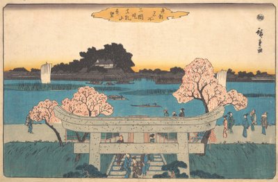 Mimeguri Zutsumi Matsuchiyama Embo de Ando Hiroshige