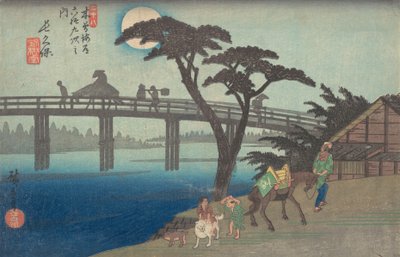 Estación de Nagakubo No. 28 de Ando Hiroshige