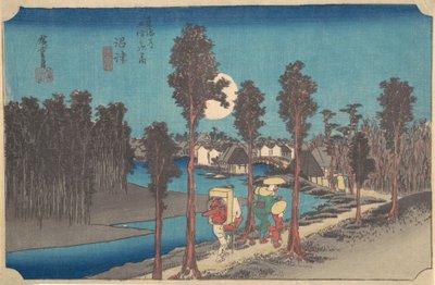 Numazu Ki Kure, ca. 1834 de Ando Hiroshige