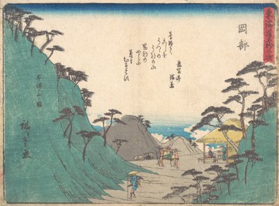 Okabe, ca. 1838 de Ando Hiroshige