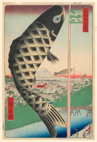 Cien Vistas Famosas de Edo de Ando Hiroshige