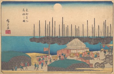 Takanawa no Zu, ca. 1841 de Ando Hiroshige