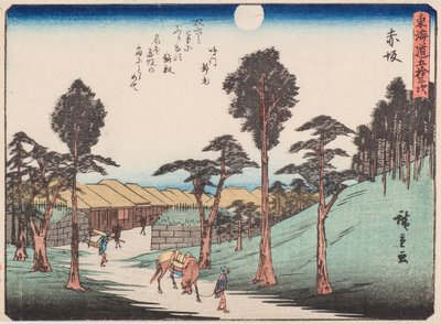 Akasaka de Ando or Utagawa Hiroshige