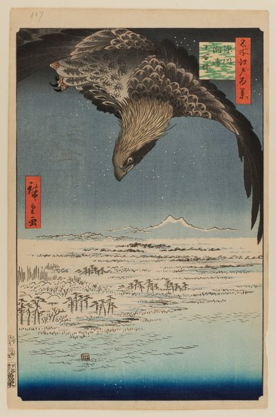 Fukagawa Susaki y Jumantsubo de Ando or Utagawa Hiroshige