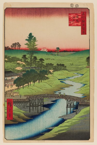 Río Furukawa, Hiroo de Ando or Utagawa Hiroshige