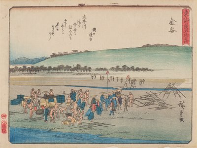 Kanaya de Ando or Utagawa Hiroshige