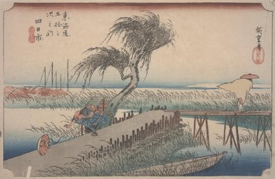 Río Mie de Ando or Utagawa Hiroshige