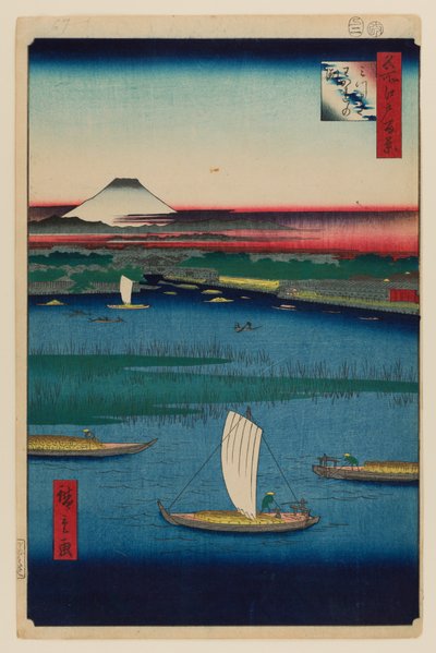 Mitsumata Wakarenofuchi de Ando or Utagawa Hiroshige
