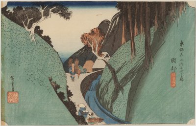 Monte Utsu de Ando or Utagawa Hiroshige