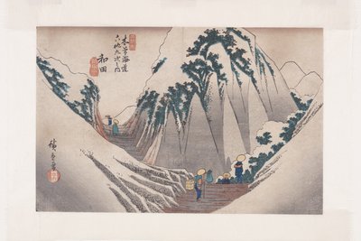 No. 29, Wada de Ando or Utagawa Hiroshige