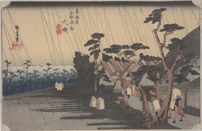 Oiso de Ando or Utagawa Hiroshige
