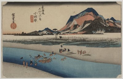Río Sakawa de Ando or Utagawa Hiroshige