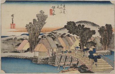 Puente Shinmachi de Ando or Utagawa Hiroshige