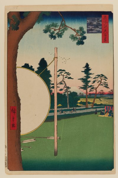 Picadero de Takata de Ando or Utagawa Hiroshige