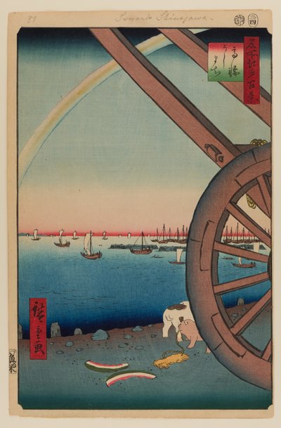 Ushimachi, Takanawa de Ando or Utagawa Hiroshige