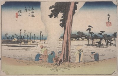 Escena de invierno de Ando or Utagawa Hiroshige