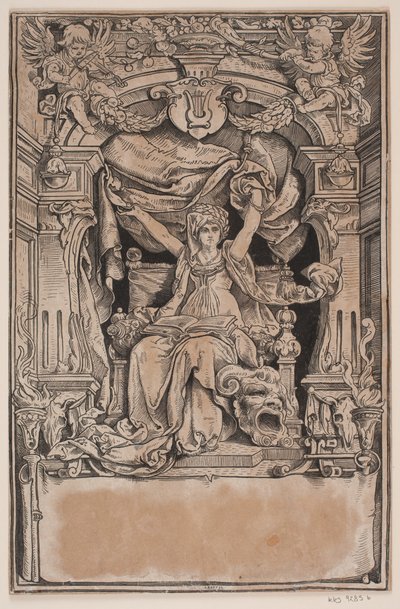 Portada y Vigneta para una Edición de "Fausto", Múnich 1884 de André Bork